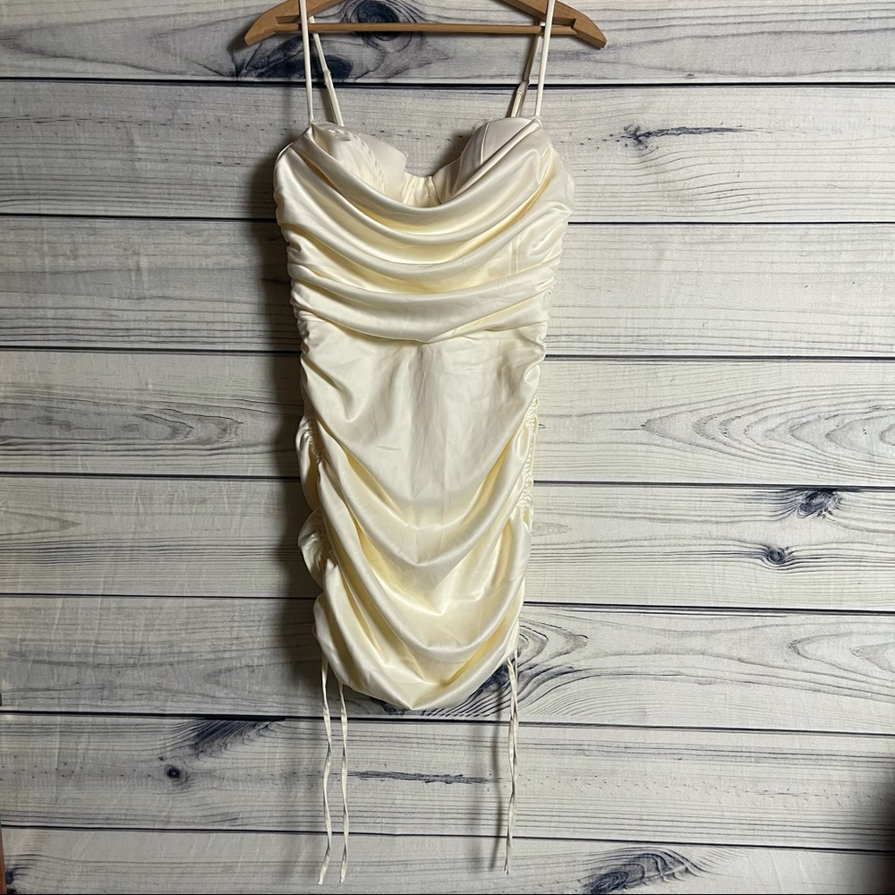 Oh Polly Silky Mini Dress